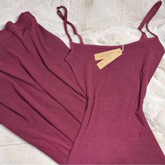 Skims soft lounge long slip dress - Picture 2 of 2